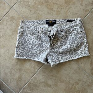 Lucky Brand Riley Animal Print Shorts